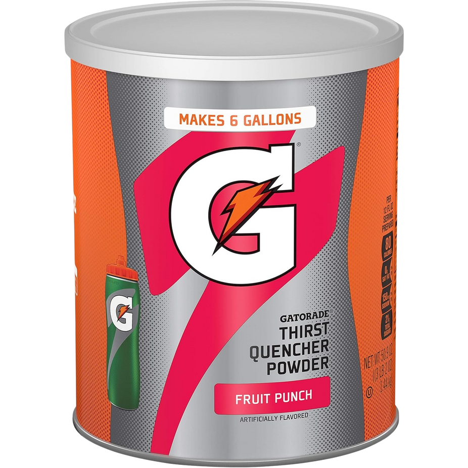 Thirst Quencher Sports Drink Mix Powder - Fruit Punch