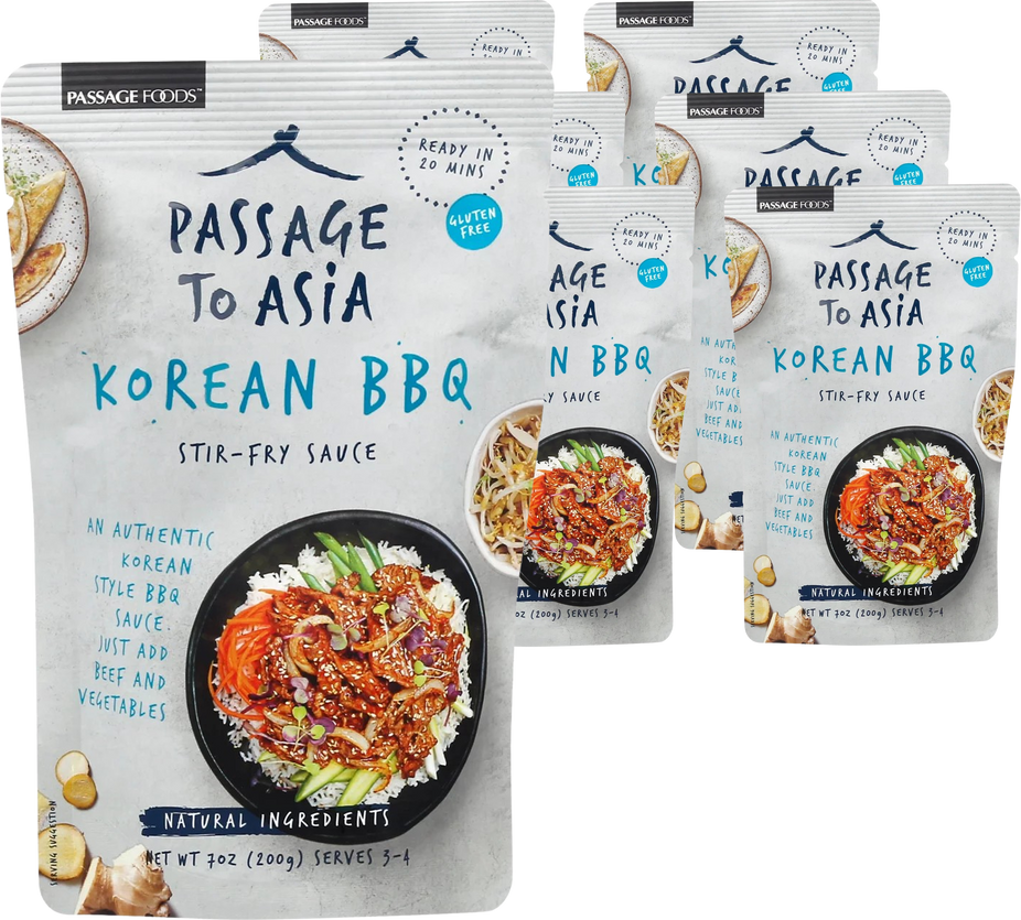 Korean BBQ Stir-Fry Sauce (6 Pack)