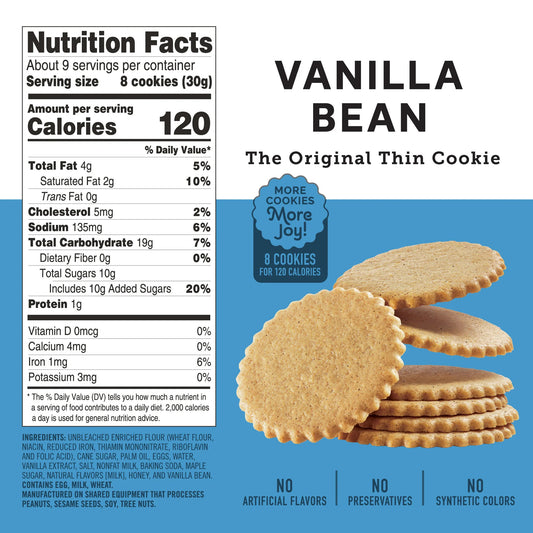 Vanilla Bean Cookie Thins