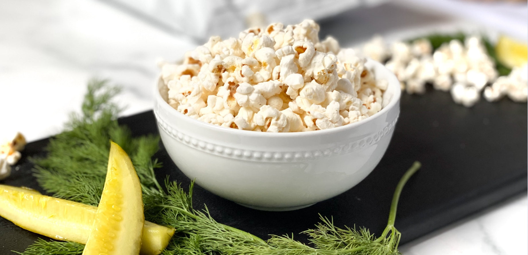 Dill Pickle Seasoned Popcorn