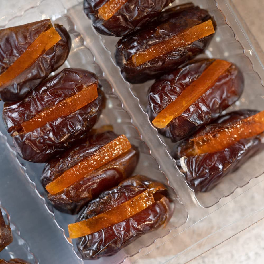 Filled Dates with Orange Peel