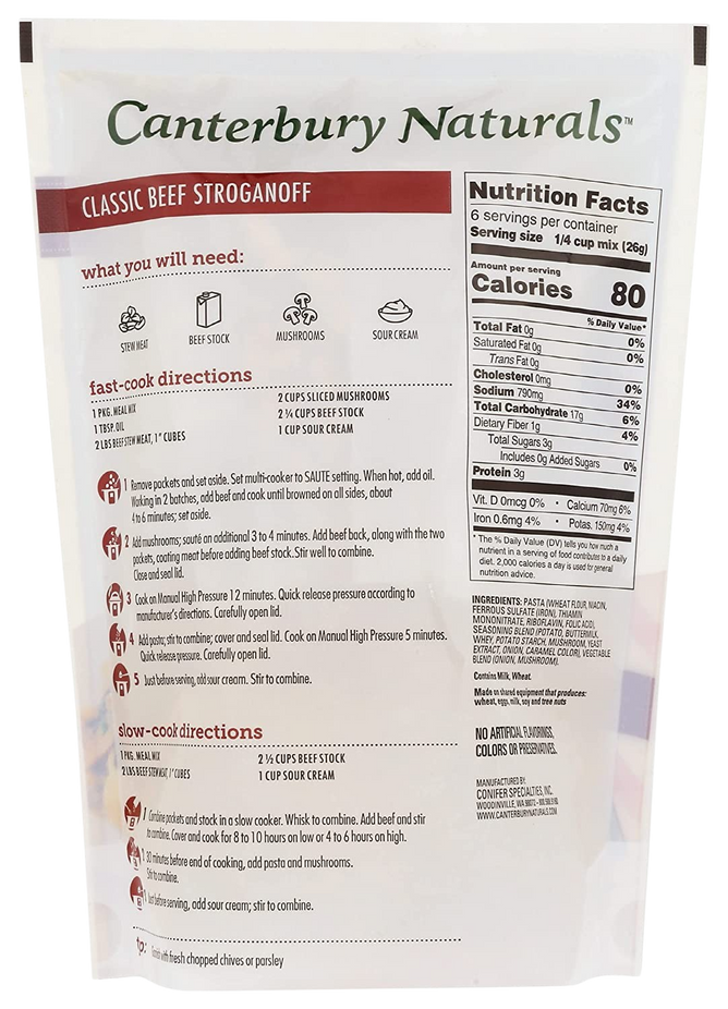 Beef Stroganoff Meal Kit