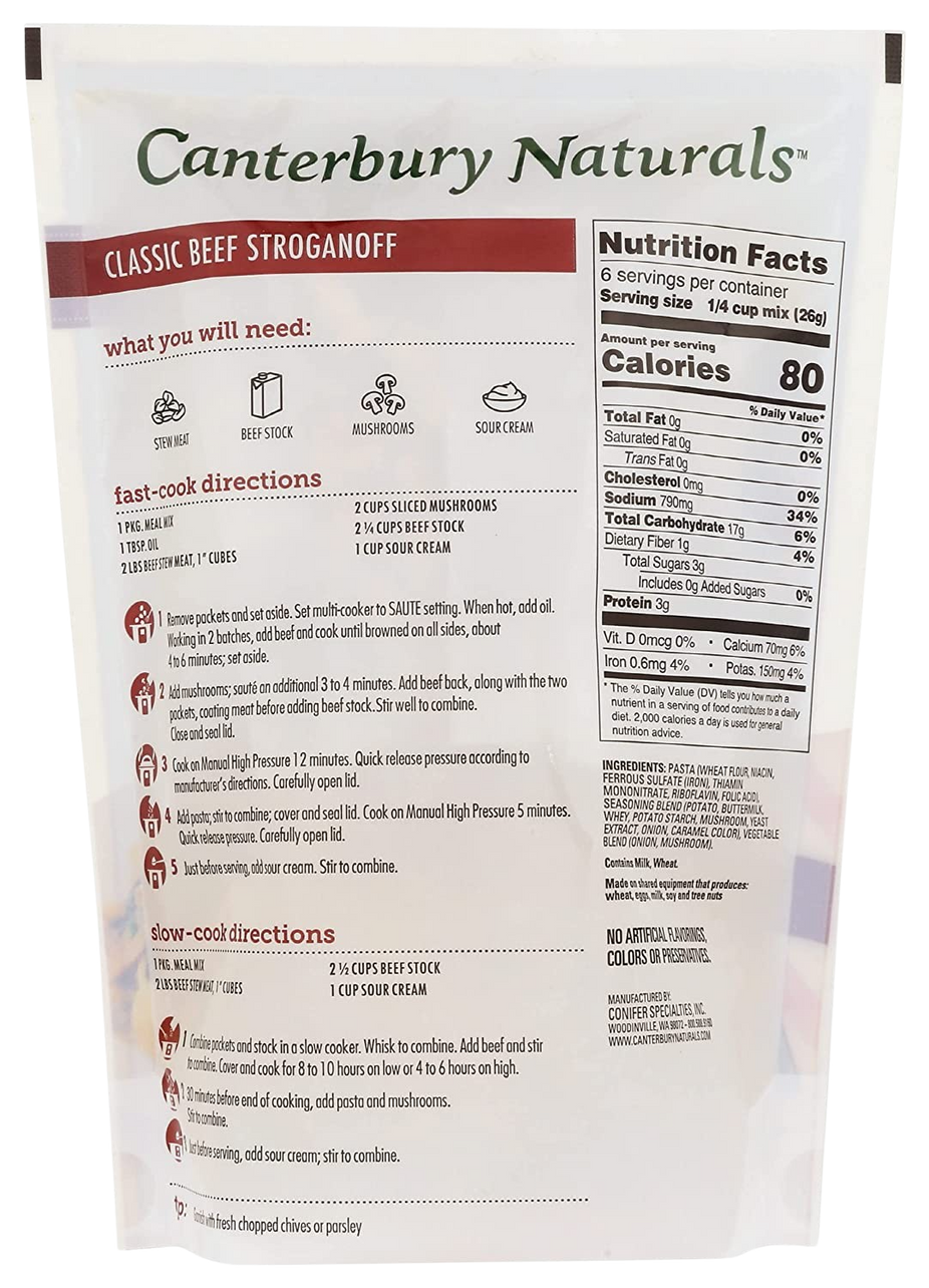 Beef Stroganoff Meal Kit