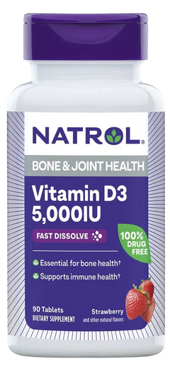 Vitamin D3 Bone & Joint Fast Dissolve (90 Tablets)