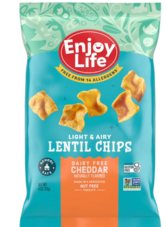 Cheddar Lentil Chips