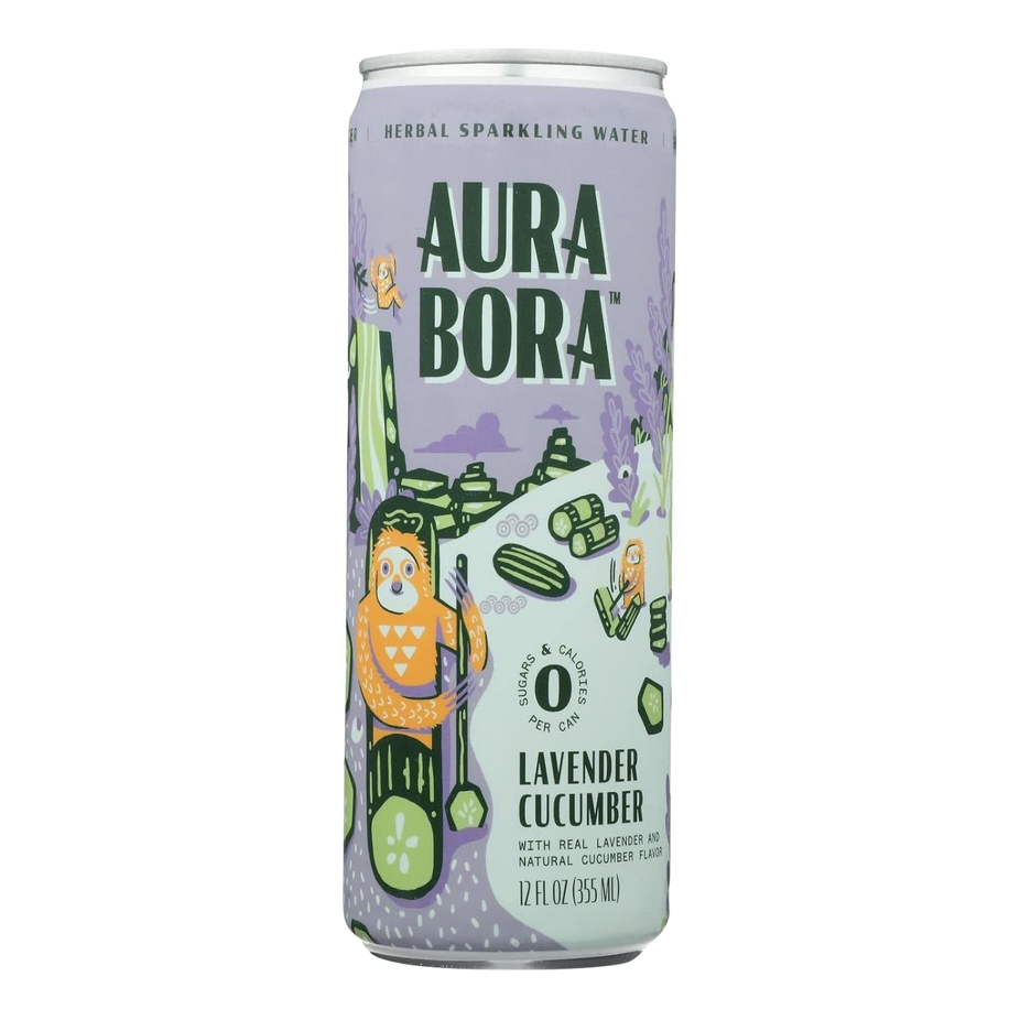 Lavender Cucumber Sparkling Water (6 Pack)