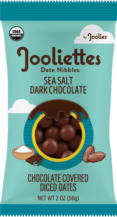 Jooliettes- Sea Salt Dark Chocolate Date Nibbles