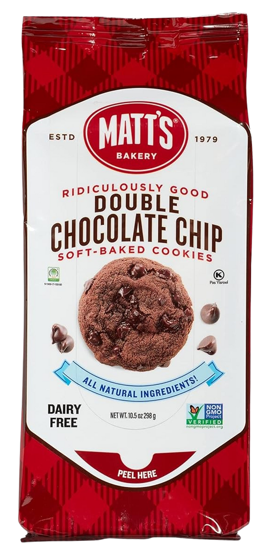 Double Chocolate Chip Cookies (6 Pack)