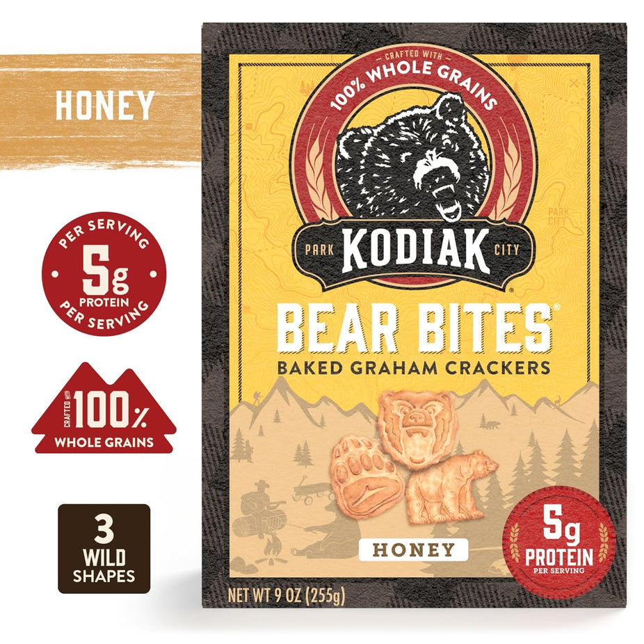 Graham Cracker Bear Bites Honey