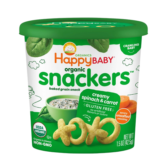 Organic Spinach Carrot Baby Snacks