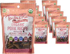 Organic Pork Jerky Dog Treats (10 Pack)
