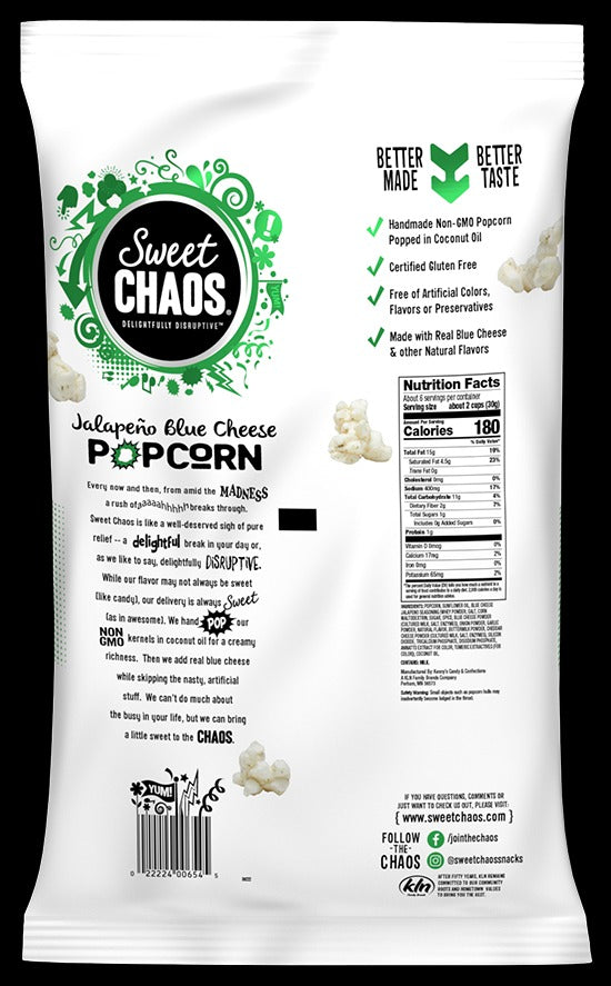 Jalapeno Blue Cheese Popcorn