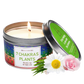 7 Chakras Plants - Natural Soy Wax Tin Candle