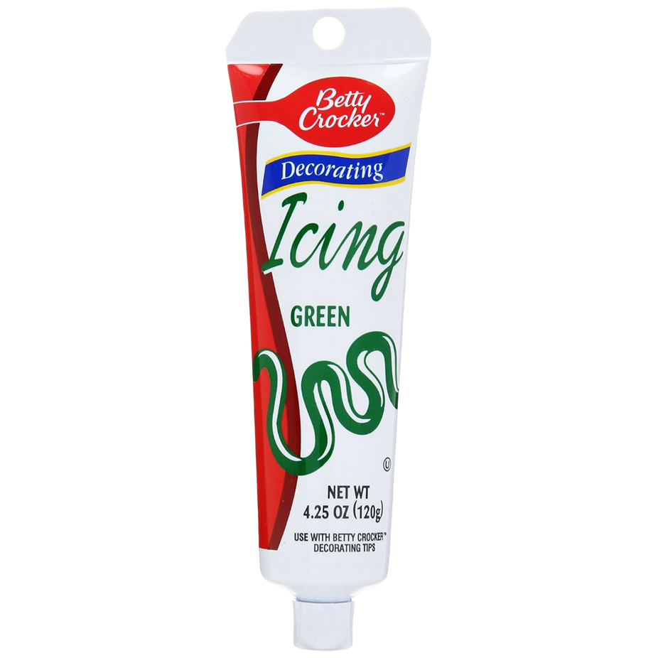 Green Icing Decor