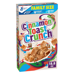 Breakfast Crispy Cinnamon Cereal Family Size