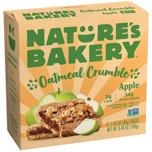 Apple Oatmeal Crumble Bar (6 CT)