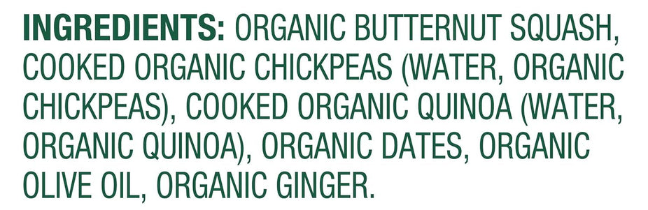 Butternut Chickpea Quinoa and Dates Pouches (12 Pack)