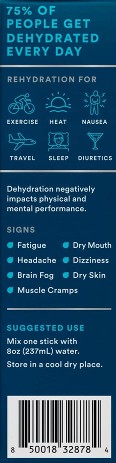 Dehydration Relief Fast Electrolyte Drink Mix - Fruit Punch (8 CT)