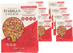 Einkorn Chickpea with Jalapeno Pepper Bulgur Wheat Pilaf (8 Pack)