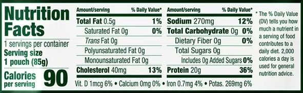 Premium Light Tuna Pouch (24 Pack)