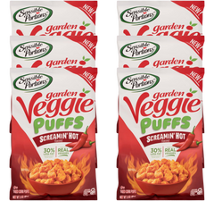 Garden Veggie Puffs - Screamin' Hot (6 Pack)