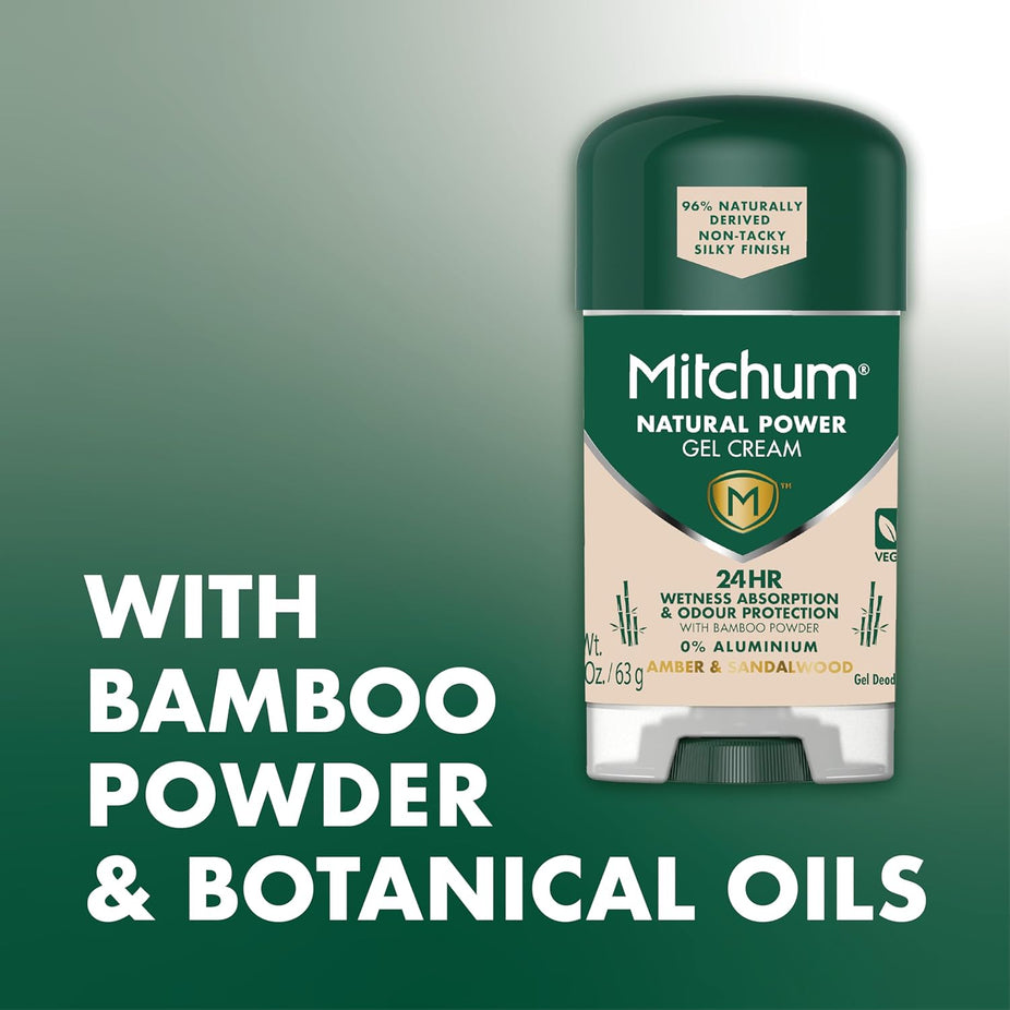 Men Amber & Sandalwood Gel Crème