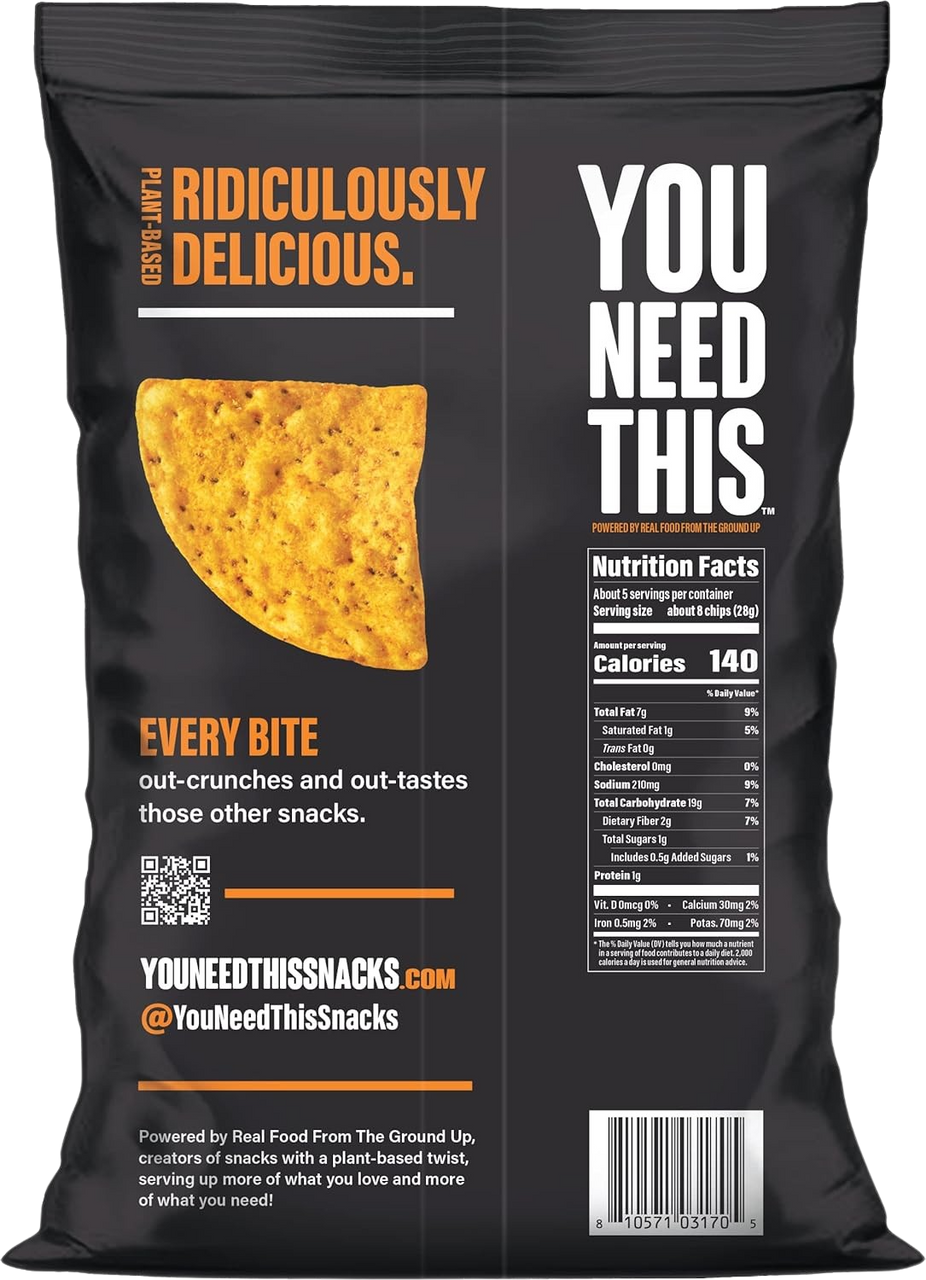 Nacho Grain Free Tortilla Chips