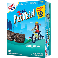Zbar Protein Chocolate Mint Flavor Crispy Snack Bars (10 CT)