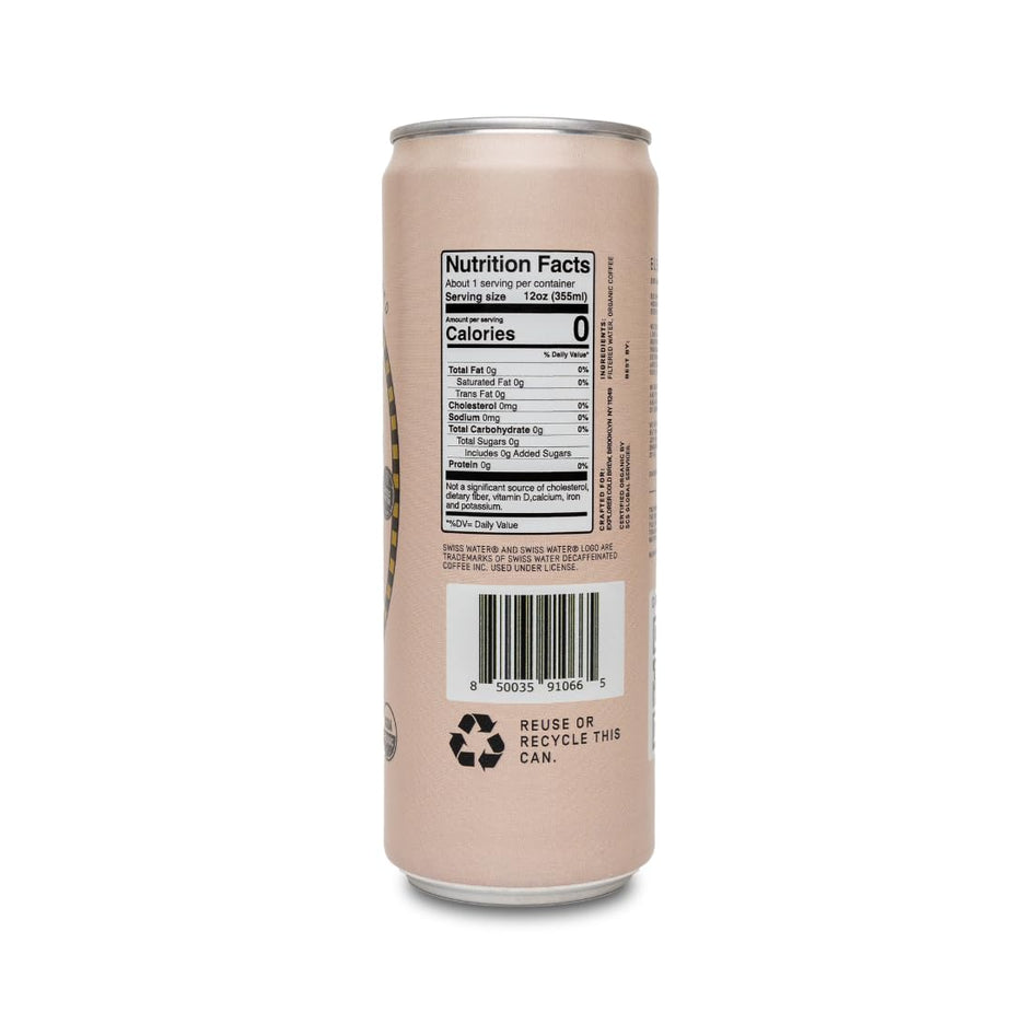 The Daydreamer Decaf Cold Brew Coffee