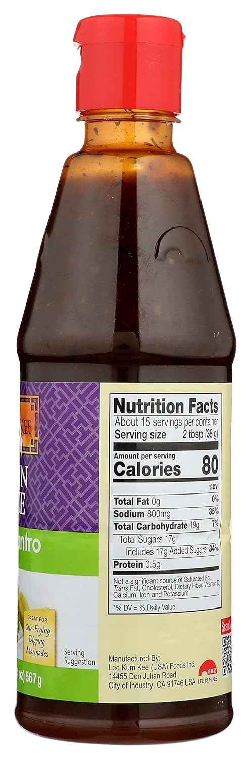 Lime Cilantro Flavored Hoisin Sauce