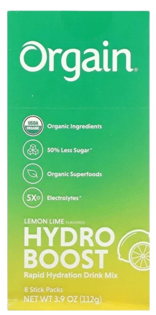 Lemon Lime Hydration Mix Powder (8 CT)