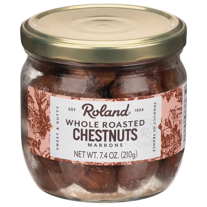 Whole Roasted Chestnuts Marrons