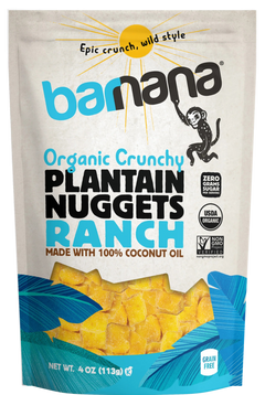 Organic Crunchy Plantain Nuggets Ranch