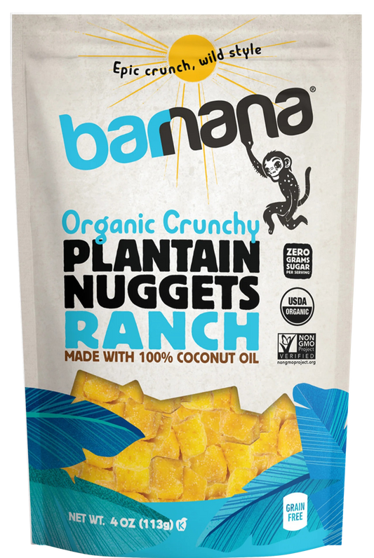 Organic Crunchy Plantain Nuggets Ranch