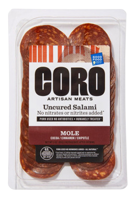 Uncured Mole Sliced Salami