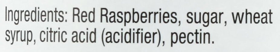 Red Raspberry Fruit Spread