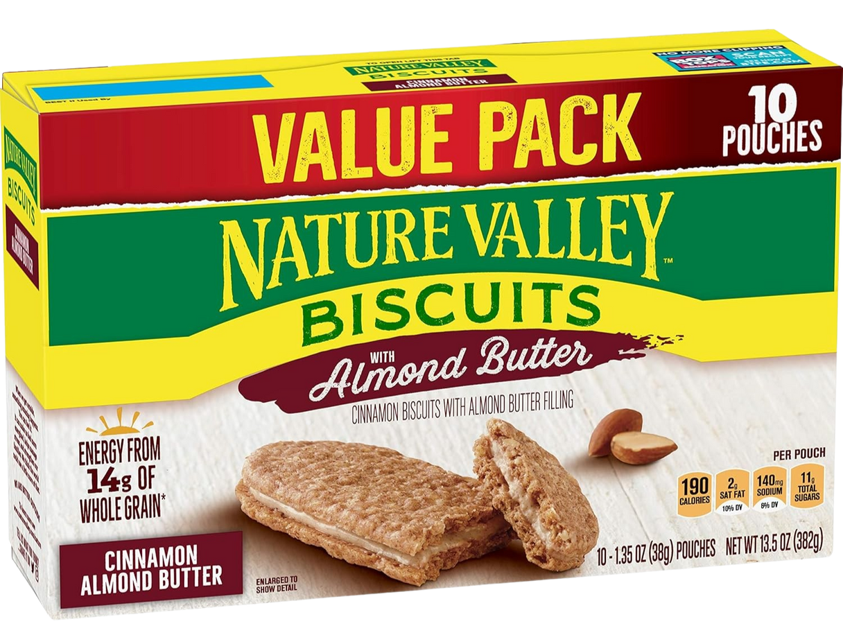 Biscuits with Almond Butter - Cinnamon Almond Butter (10 CT)