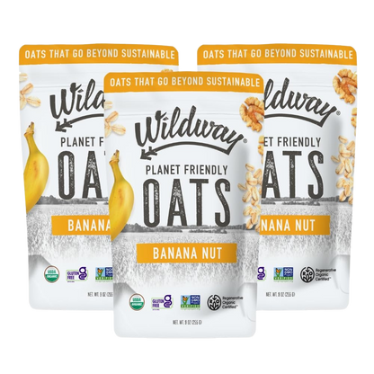 Regenerative Organic Oats Banana Nut (3 Pack)