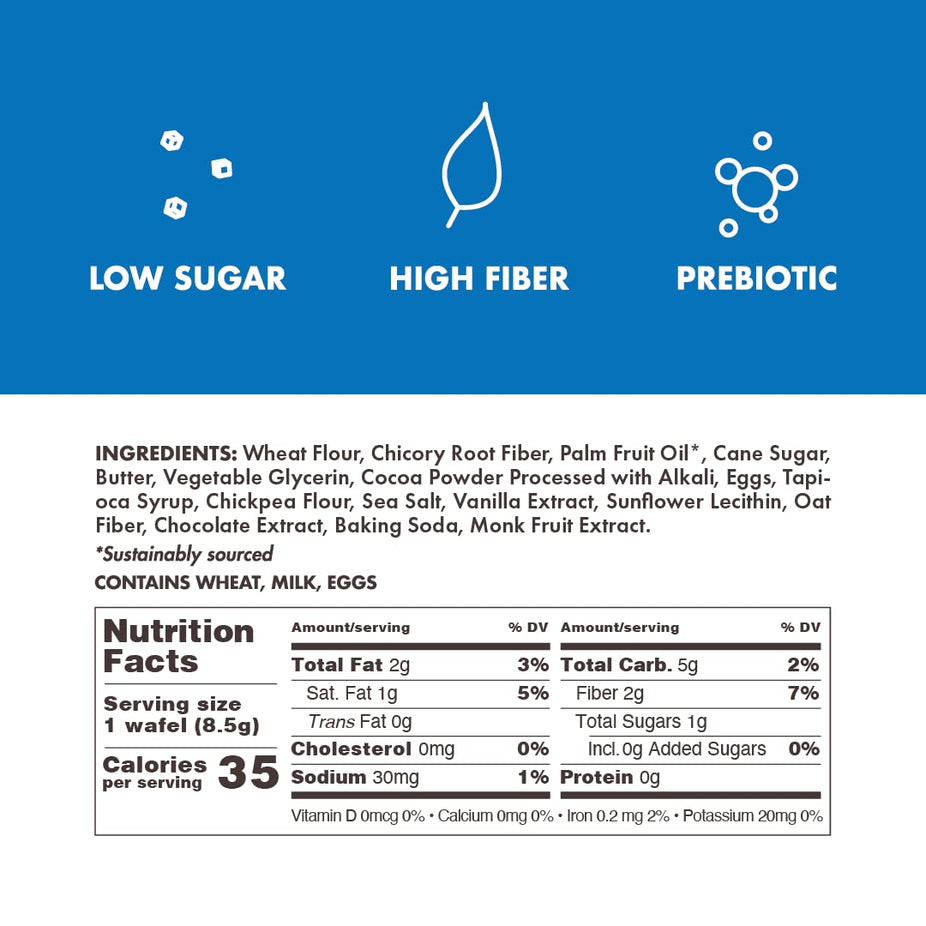 Wafels Cookies & Cream European Snack Minis (32 Pack)