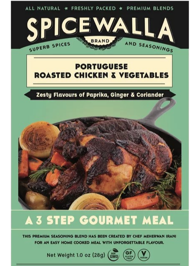 Portuguese Roasted Chicken and Veggie Spice Packet (18 Pack)