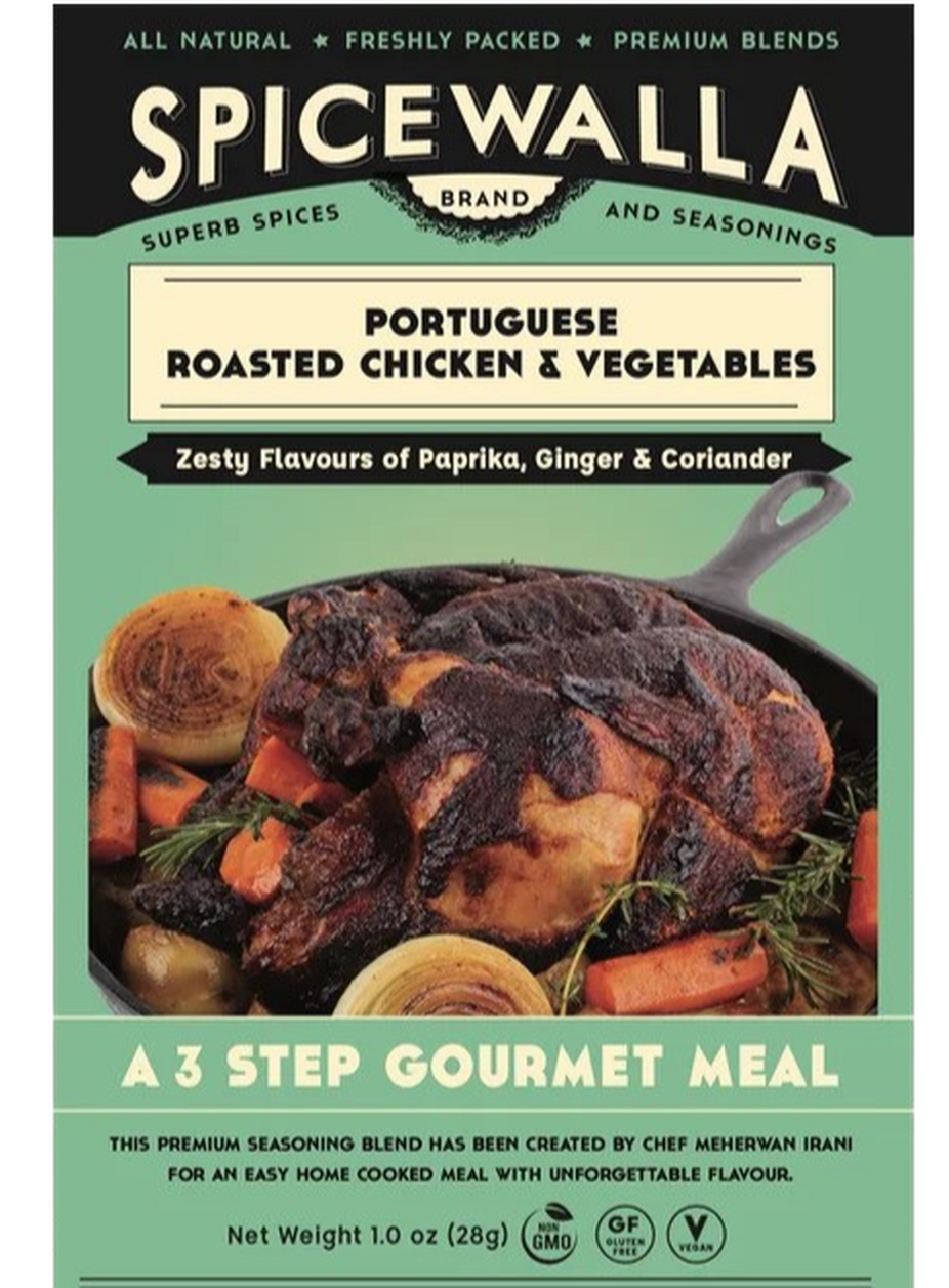 Portuguese Roasted Chicken and Veggie Spice Packet (18 Pack)