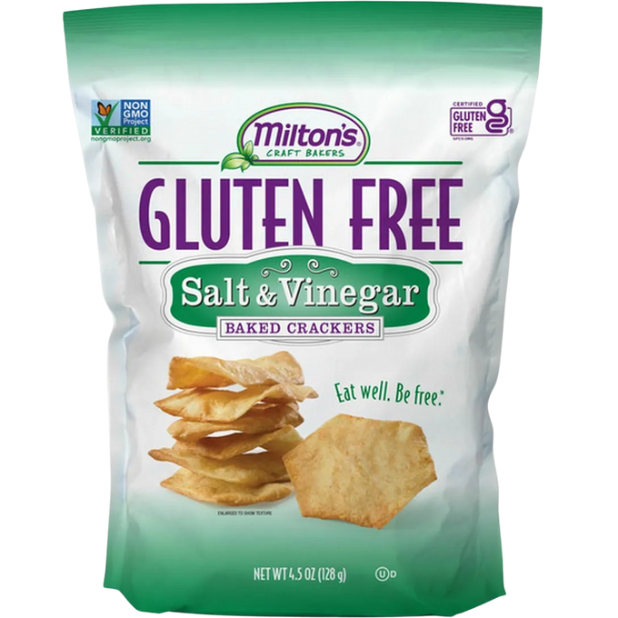 Salt & Vinegar Gluten Free Crackers