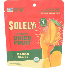 Organic Mango Halves Dried Fruit