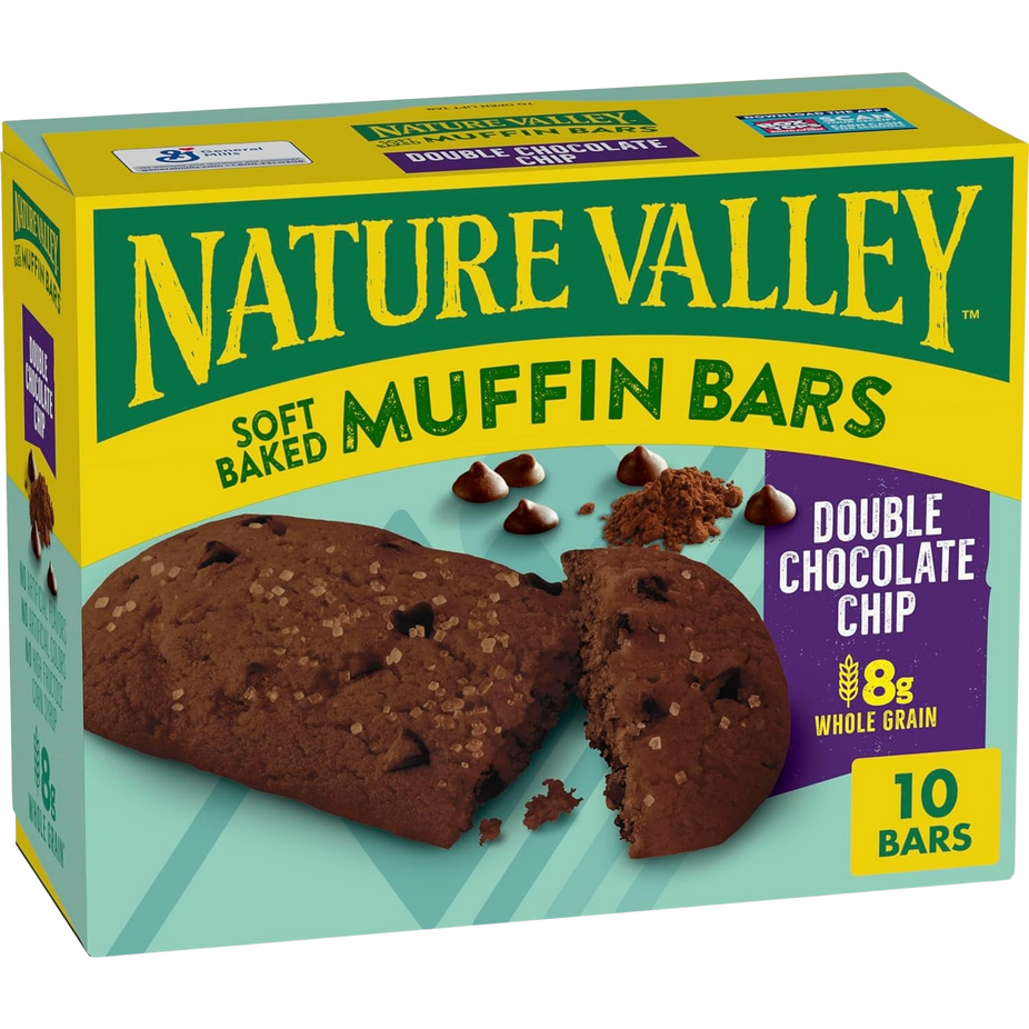Soft Baked Muffin Bars - Double Chocolate Chip (10CT)