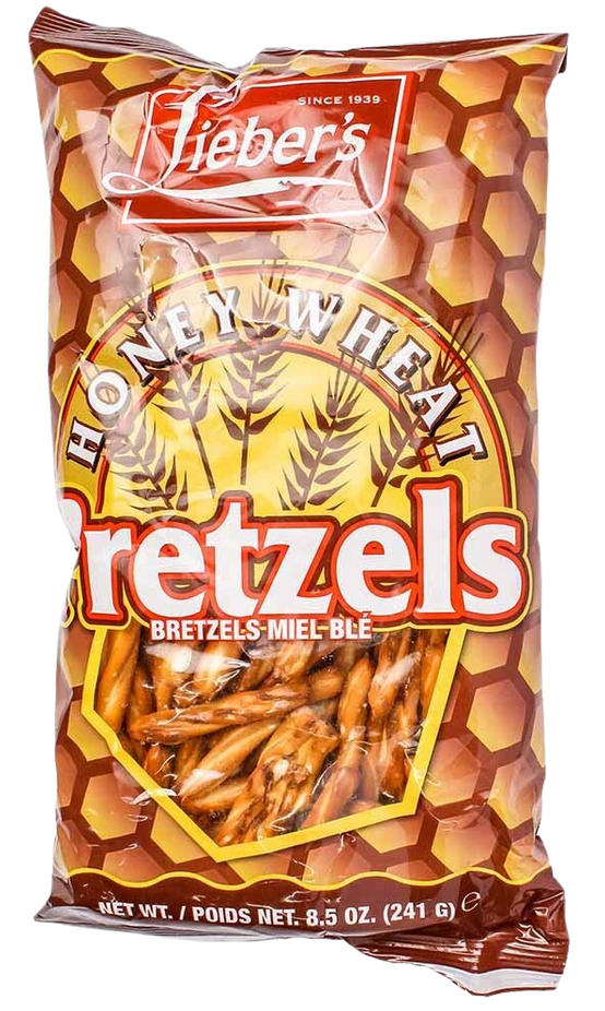 Honey Wheat Braided Pretzels