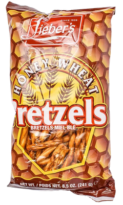 Honey Wheat Braided Pretzels