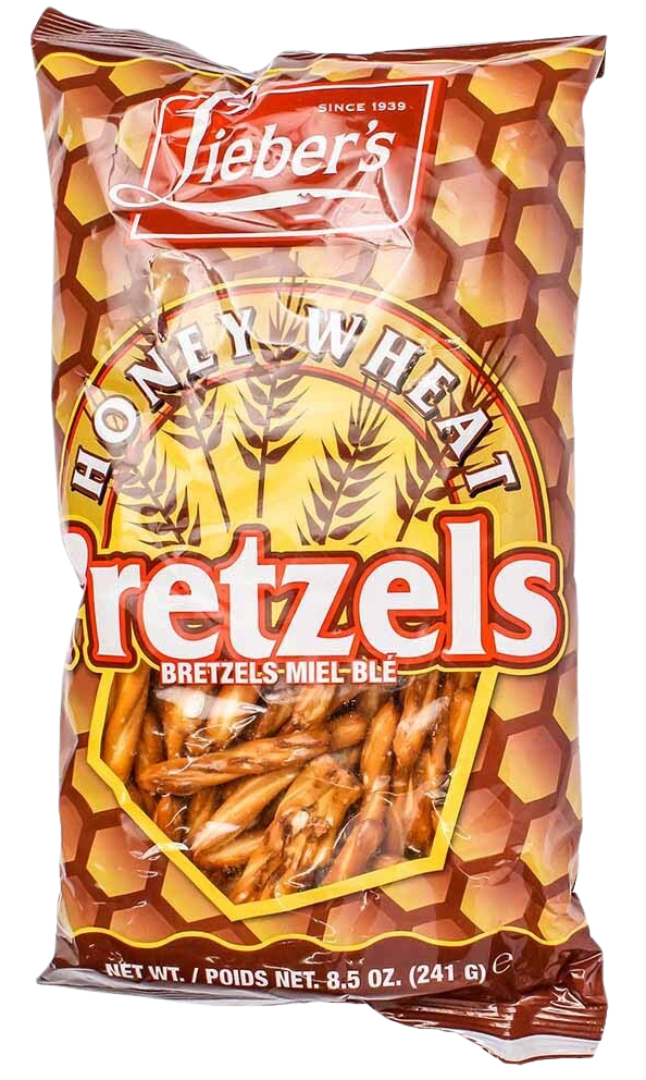 Honey Wheat Braided Pretzels
