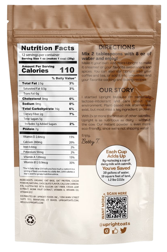 Instant Oatmilk - Chocolate (12 CT)