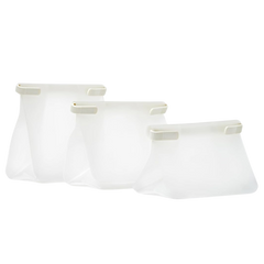 Roll Tight Bag Set of 3 (25oz, 36oz & 50oz) - Clear (3 CT)