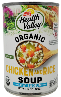 Chicken and Rice Soup No Salt